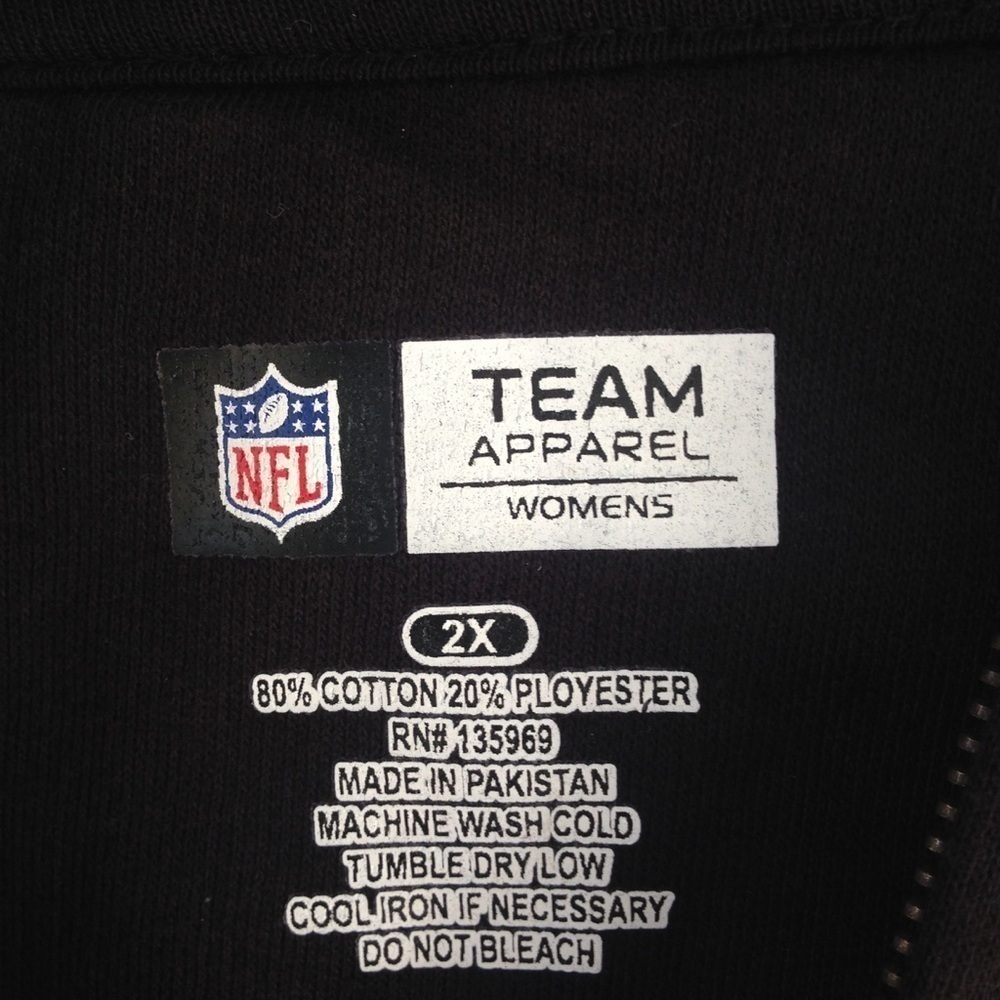 Jacksonville Jaguars Full Zip NFL Hoodie - Picture 5 of 6